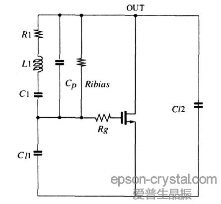 圖2  晶振部分的具體電路。